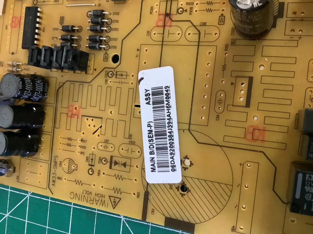 Samsung DA92-00384J DA9200384J Refrigerator Control Board