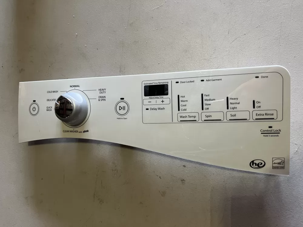 Whirlpool W10558237 WPW10558237 PS11756278 Washer Control Panel