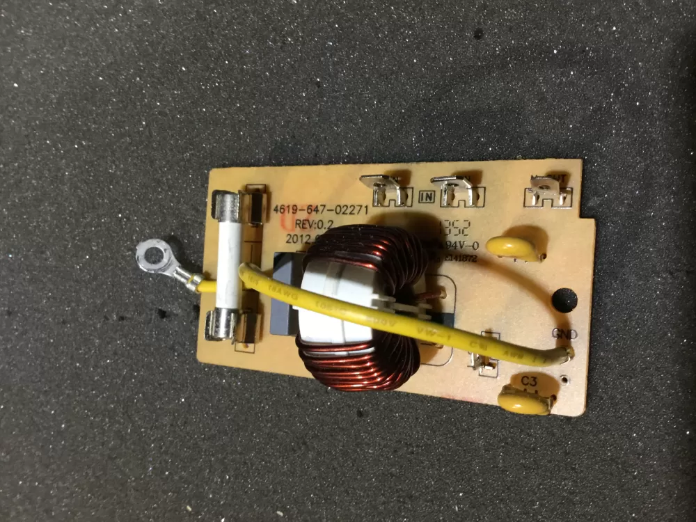 Whirlpool searchsearchTerm4619-647-02271 4619-647-02271 Microwave Control Board Noise Filter