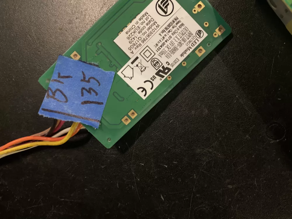 Whirlpool W10306786 Refrigerator LED Inverter Board Box AZ26243 | BK135