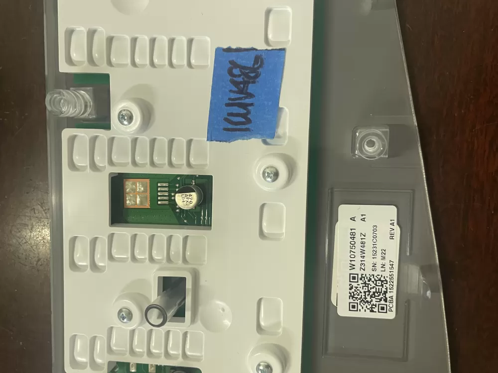 Whirlpool W10433090 W10750481 W10814583 Washer Control Panel AZ58219 | KMV486