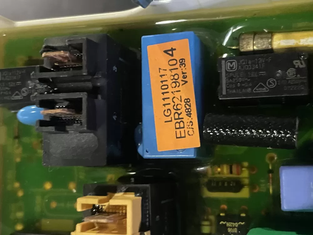 LG EBR62198104 EBR62198101 EAX60933303 Washer Control Board AZ25016 | WMV287