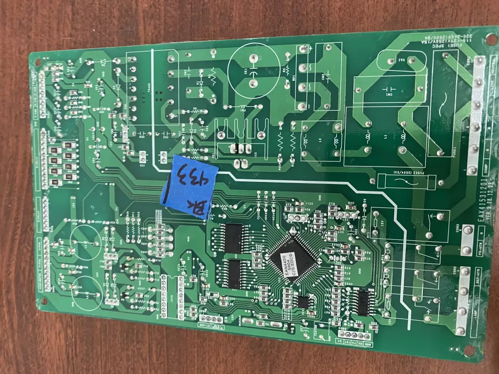 LG Kenmore EBR41531304 CSP30000204 Refrigerator Control Board AZ35674 | BK433