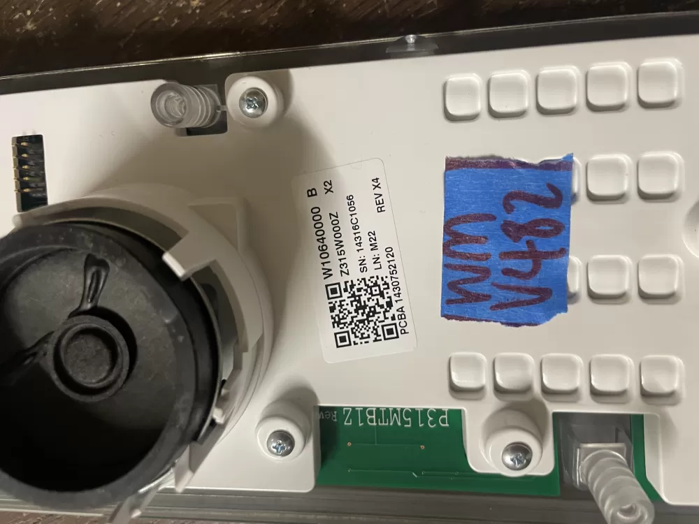 Maytag W10433184 W10639991 W10640000 Washer Control Board Panel AZ57558 | Wmv482