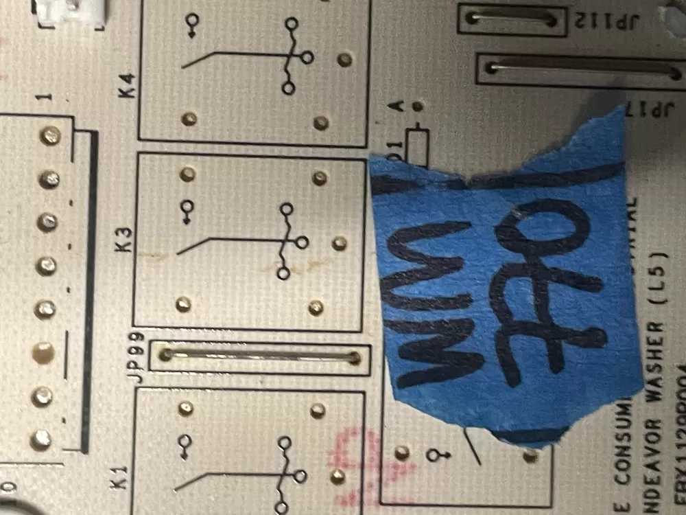 GE WH12X10614 175D5261G039 EBX1129P004 Washer Control Board AZ15340 | 770