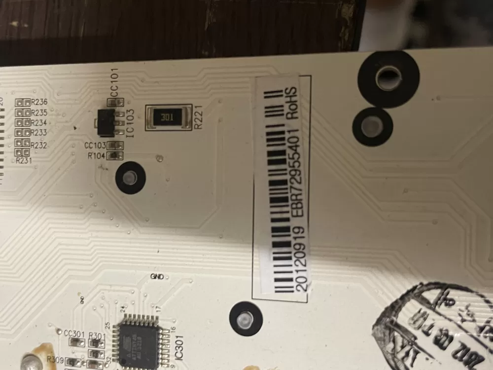 LG EBR72955401 Refrigerator Control Board AZ42825 | Wm1748