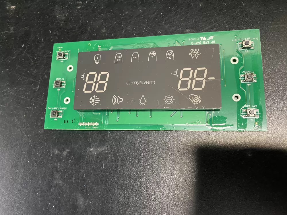 Samsung DA41-00475E Refrigerator Control Board UI LED AZ8897 | BK1051