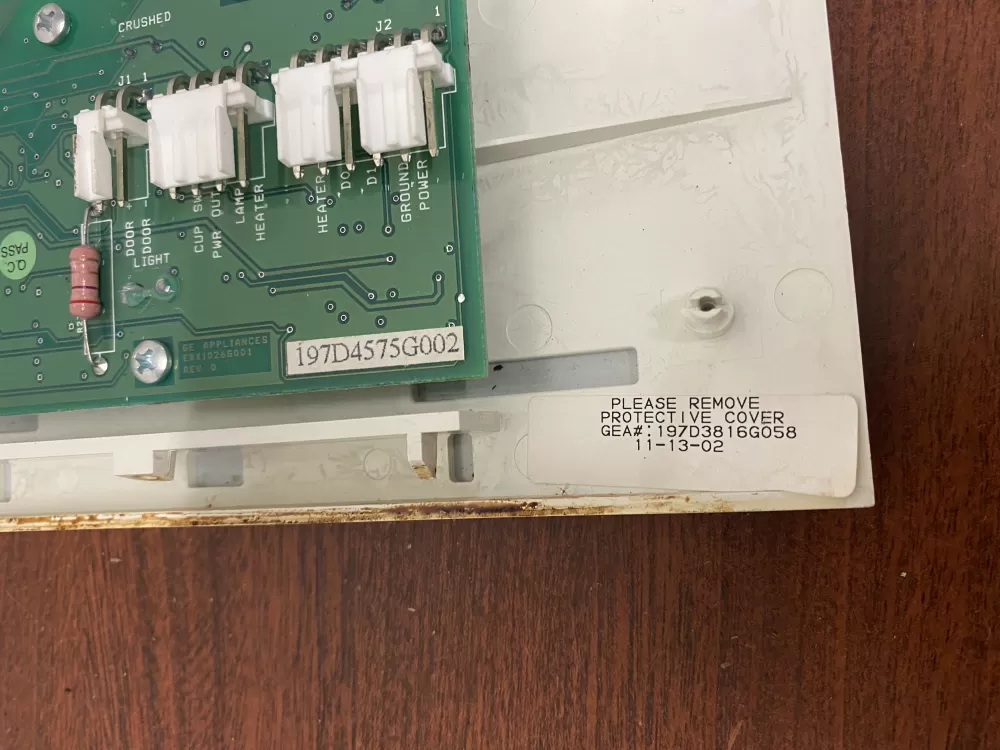 GE Wr55x10449 Refrigerator Control Board Dispenser AZ37865 | BK1267
