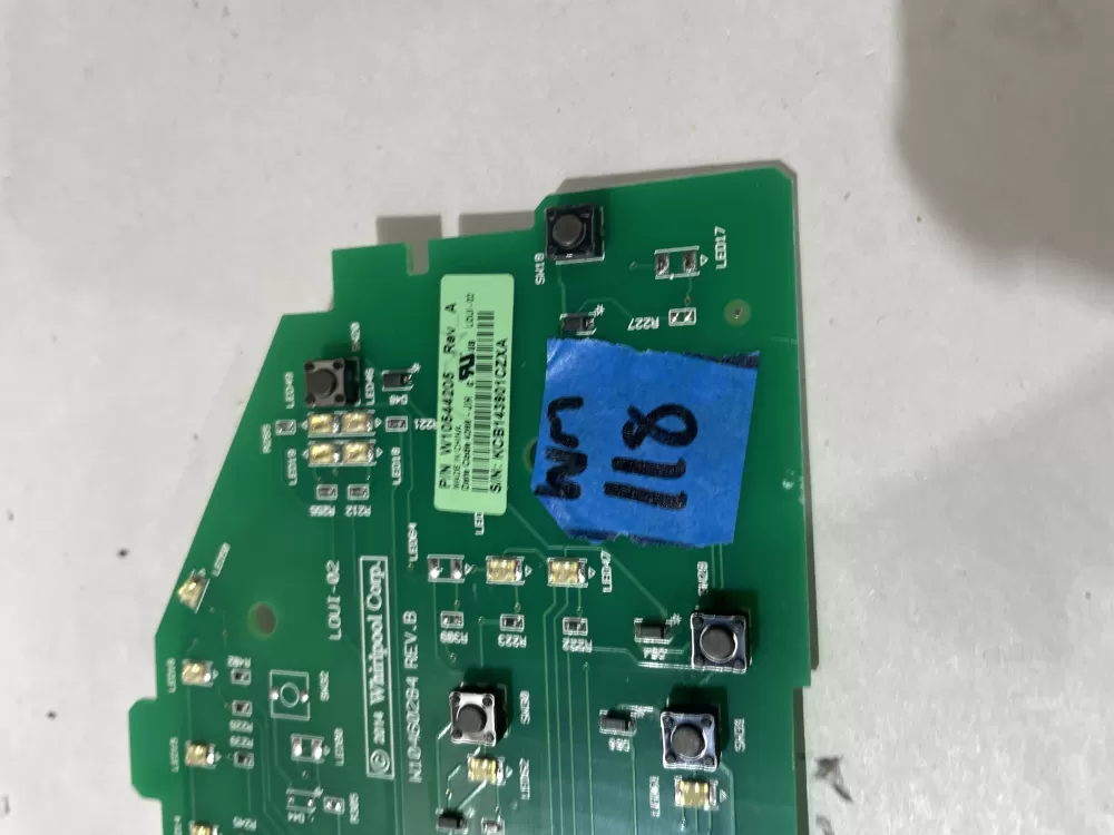Whirlpool W10544205 WPW10536854 W10536854 Washer Control Board AZ205895 | Wm118