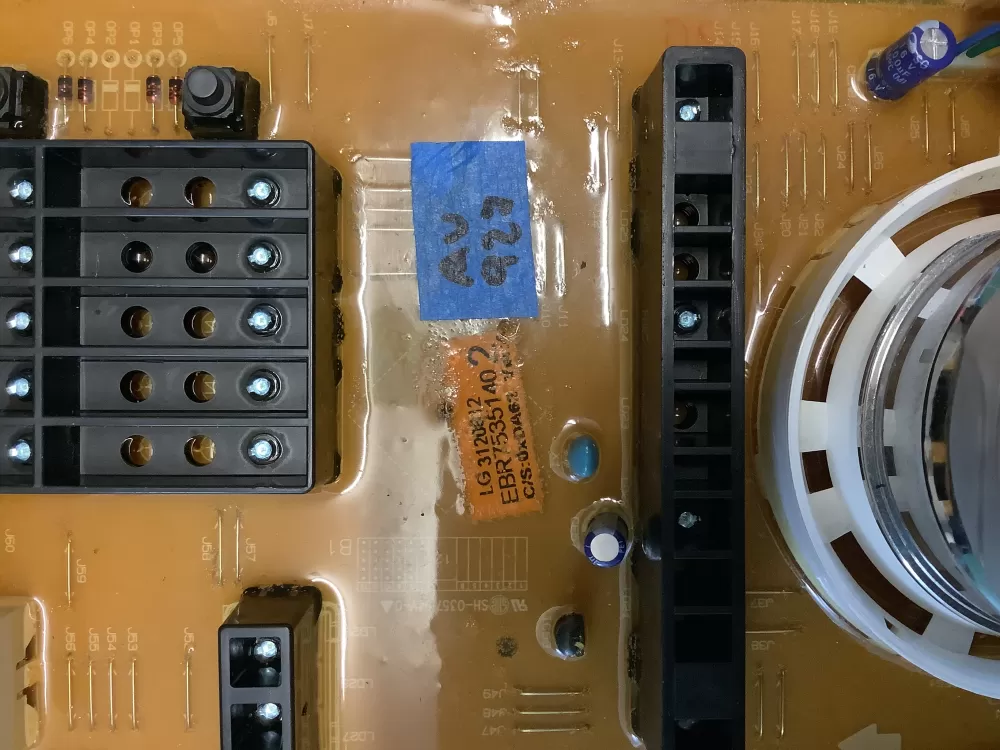LG Kenmore EBR75351402 EAX64809601 Washer Control Board AZ213667 | ARV927