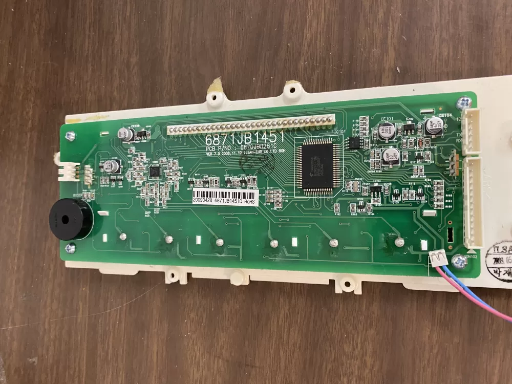 LG  Kenmore 6871JB1451C Refrigerator Control Board Dispenser
