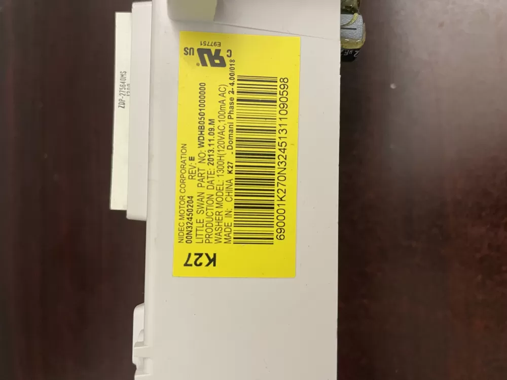 GE Wmcf0501000000 Washer Control Board AZ97560 | KMV338