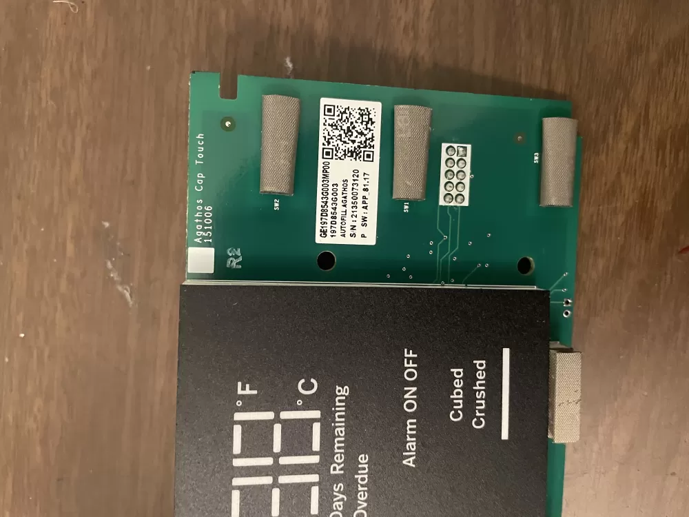 GE 197D8543G003 Wr55x30487 Refrigerator Control Board AZ48605 | KM616