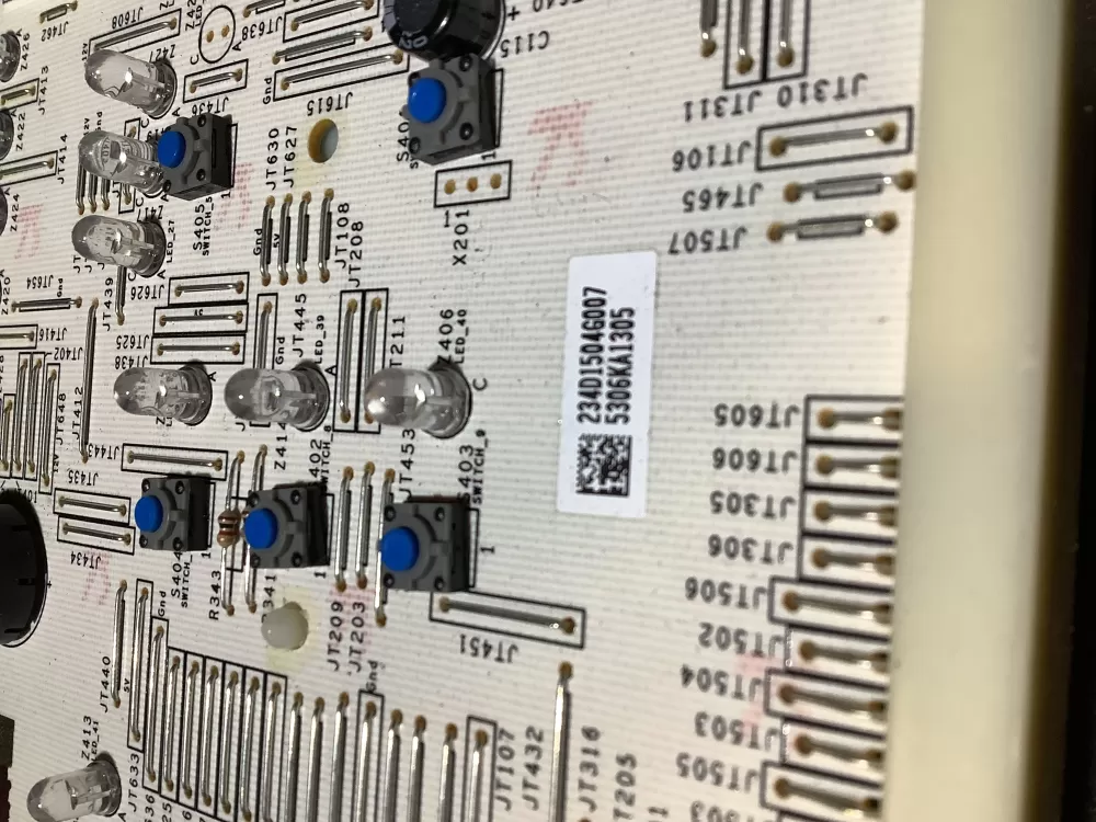 GE 234D1504G007 WE4M551 Dryer Control Board AZ122044 | NRV707