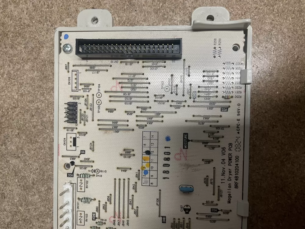 GE 212D1199G03 212D1201P001 WE4M388 Dryer Control Board