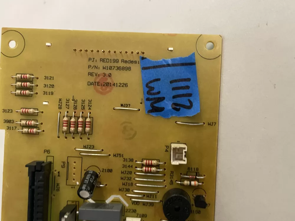 A06115601 Frigidaire Dishwasher Control Board