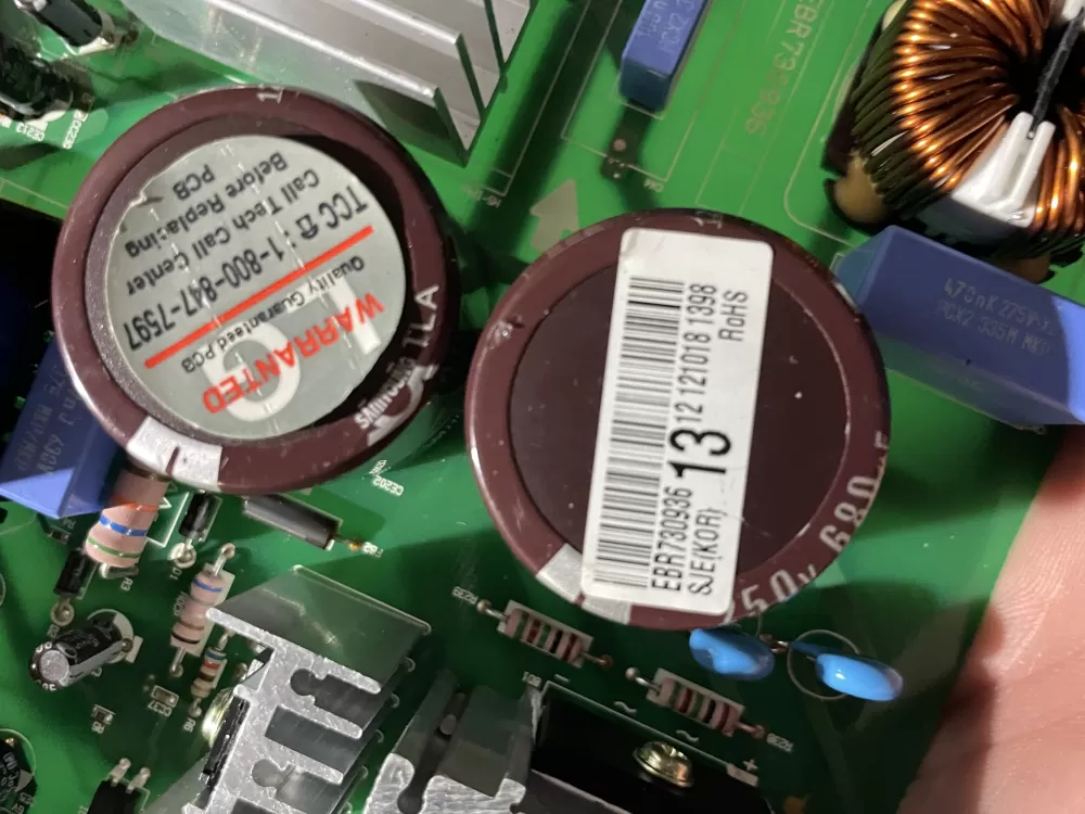 LG Kenmore EBR75234703 EBR73093606 Refrigerator Control Board AZ200726 | Wmv362