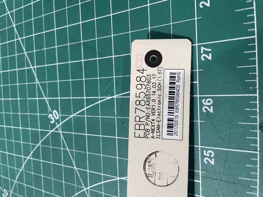 LG REFRIGERATOR CONTROL/DISPLAY BOARD PART # EBR78598402 AZ188328 | Wm2364