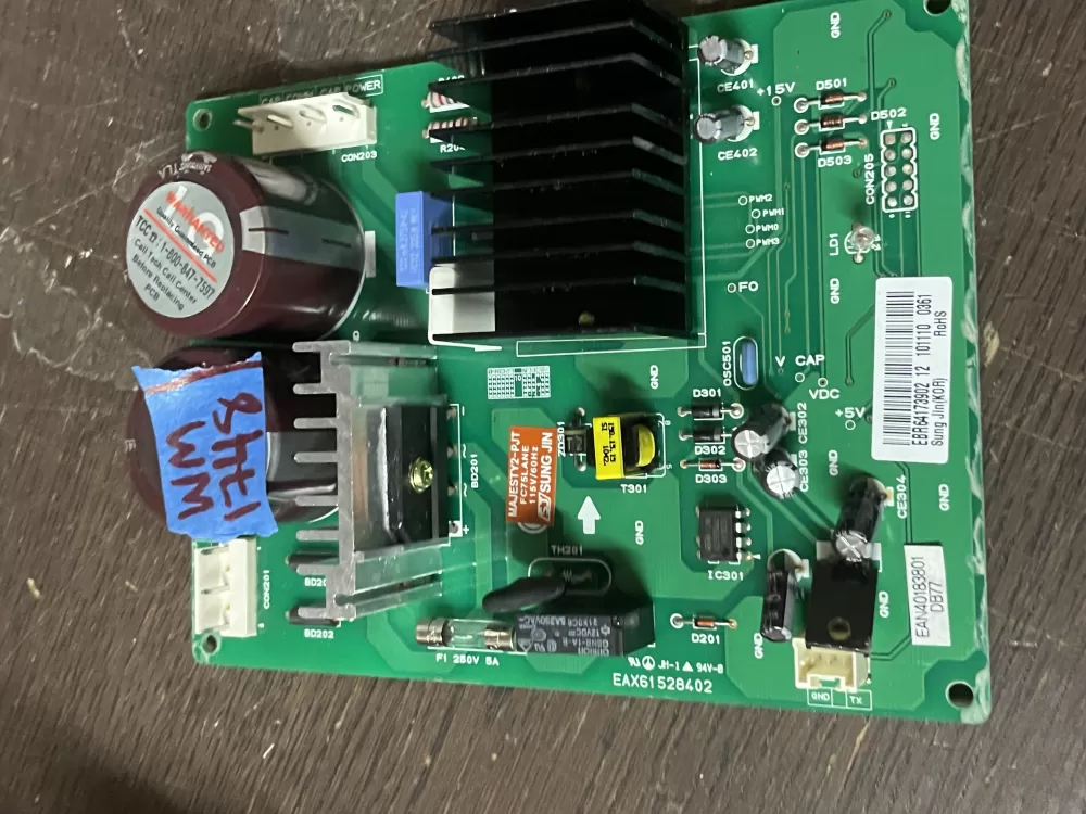 Kenmore LG EBR64173902 Refrigerator Control Board Electronic AZ42820 | Wm1748