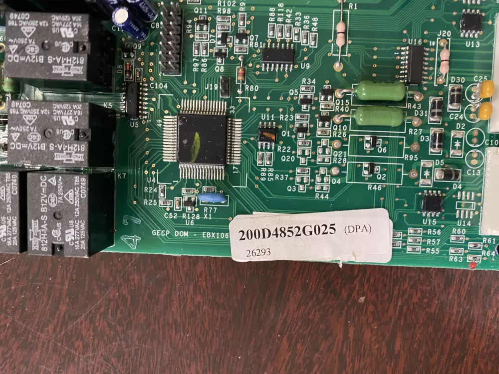 GE 200D4852G024 200D4852G025 Refrigerator Control Board AZ35427 | BK1082
