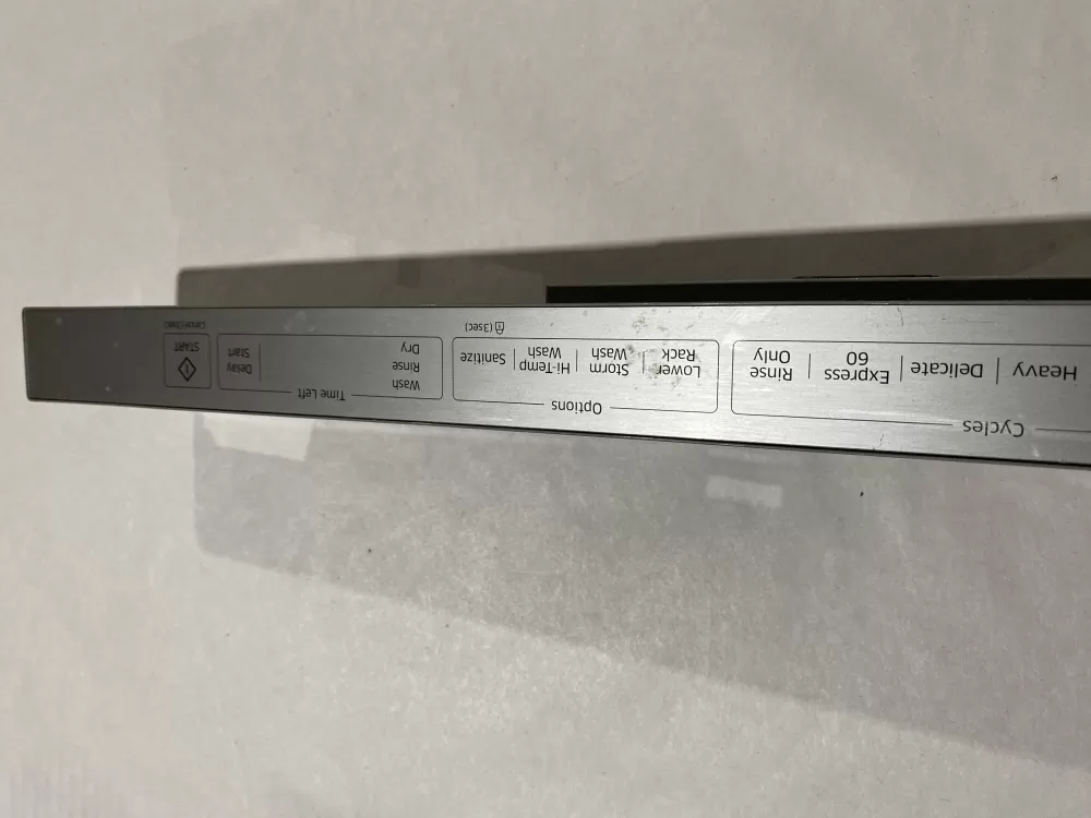 Samsung DD64-00129A  DD64 00129B Dishwasher Control Panel