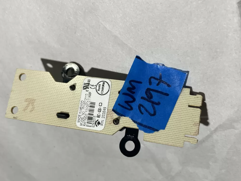 SPEED QUEEN WASHER CONTROL BOARD PART # 203849 AZ137727 | Wm2197