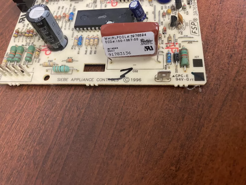 Whirlpool  Kenmore WPW10116565 3976594 3976617 3976617R 3976632 3978922 3978949 3978954 3978954R 8545904 8546229 8546229R Dryer Control Board