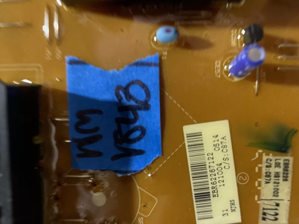 LG EBR62267117 EBR62267122 PS7792454 Washer Control Board AZ174733 | Wmv843