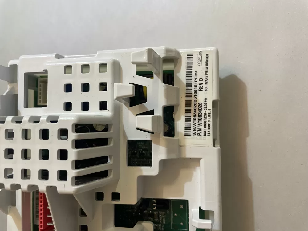 Whirlpool AP5951723 W10634026 PS10056798 W10634026 D Washer Control Board