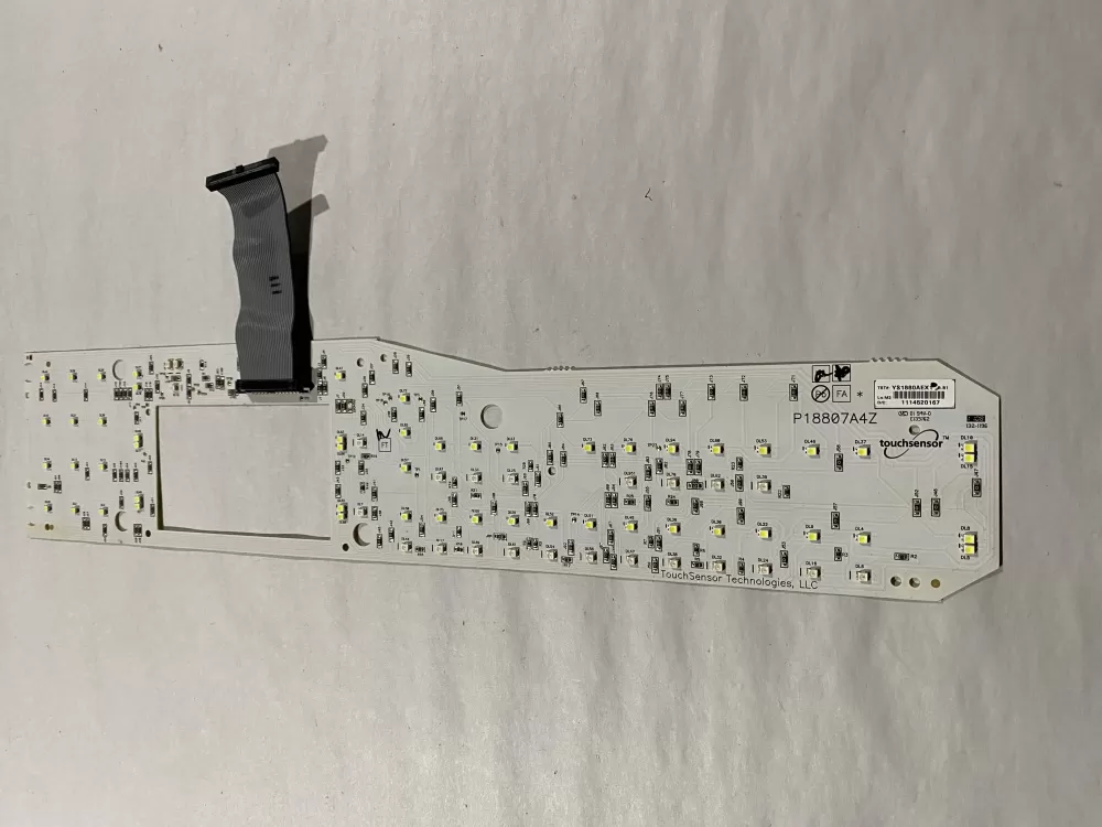 TouchSensor  P18807A4Z  VS1880AEX  1114520167  1544-0  132-1136  YS1880AEXT  E135762  132-1196 TouchSensor Printed Circuit Board
