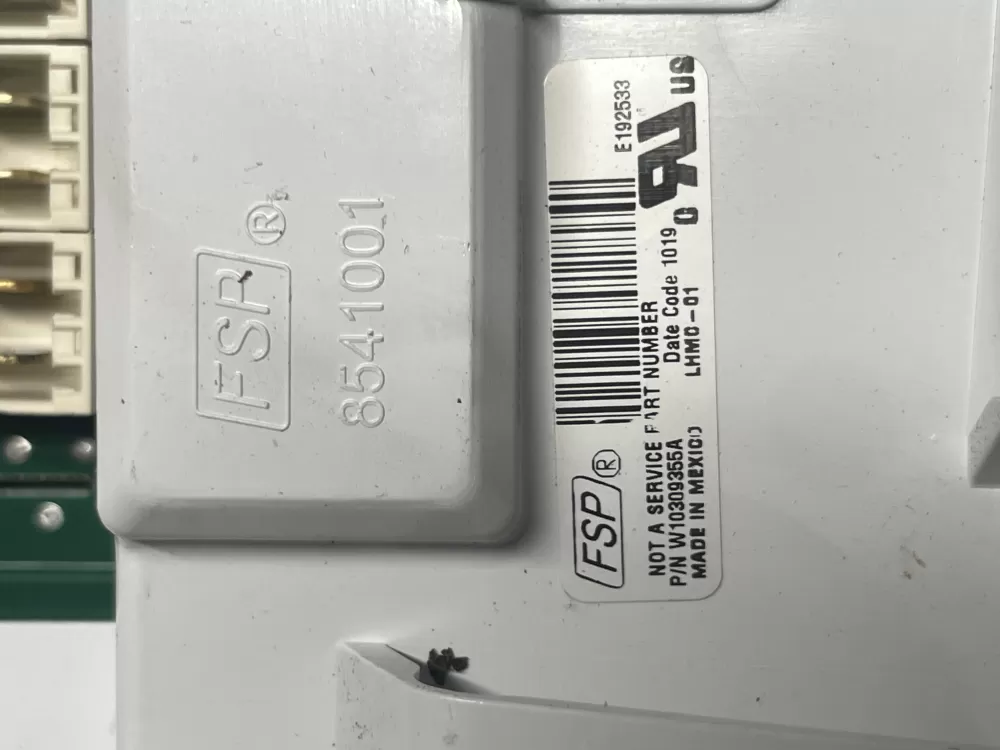 Whirlpool Maytag W10309355A W10309355 Washer Control Board AZ36202 | Wm371