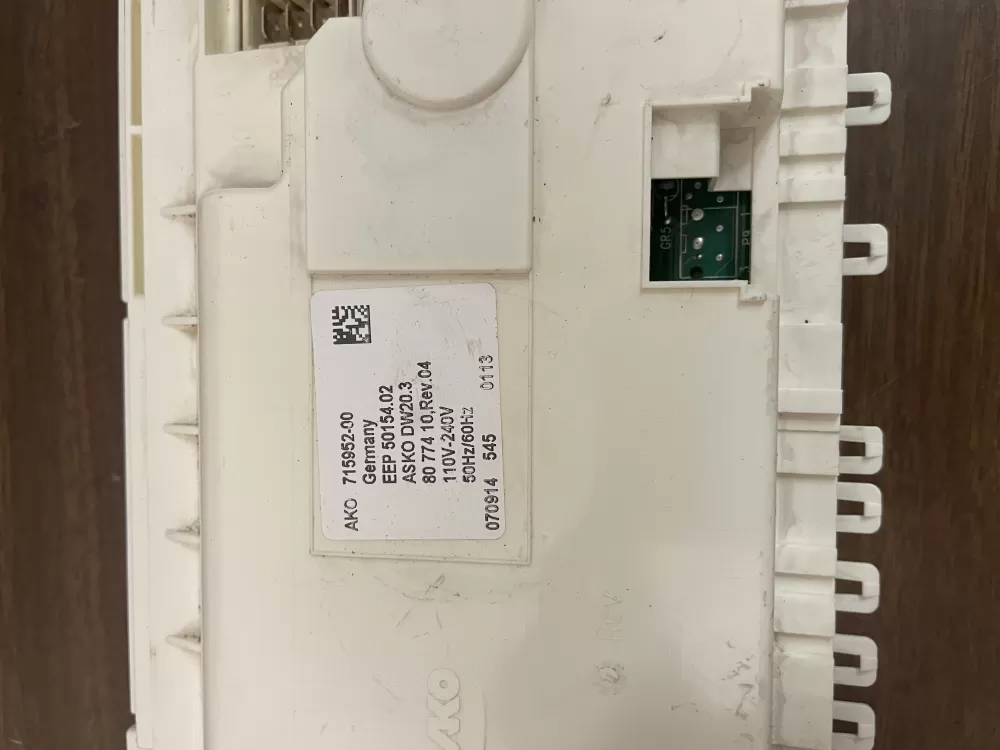 OEM Asko Viking Dishwasher DW20.3 main control board 445820  AZ37439 | KM455