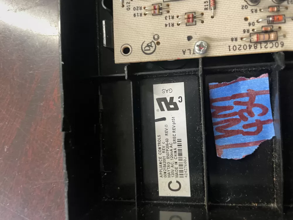 Maytag 8507P206-60  WP5701M748-60  00N21842001 Oven Control Board