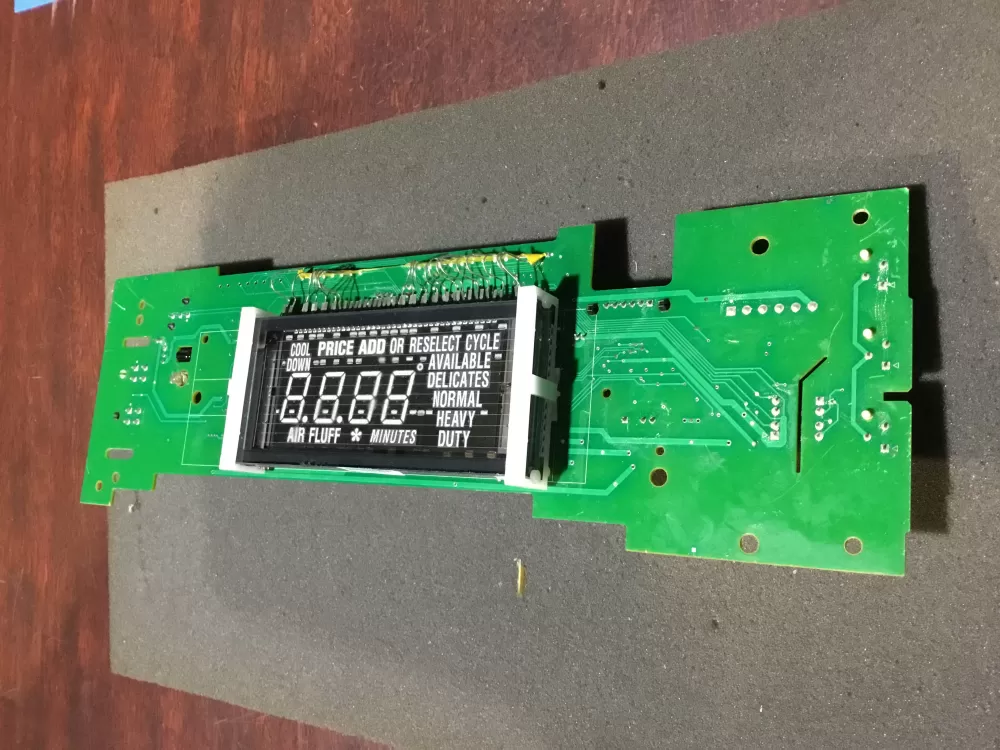Whirlpool W11101039  AP6238037  W10852653 Washer Control Board LCD Display Interface