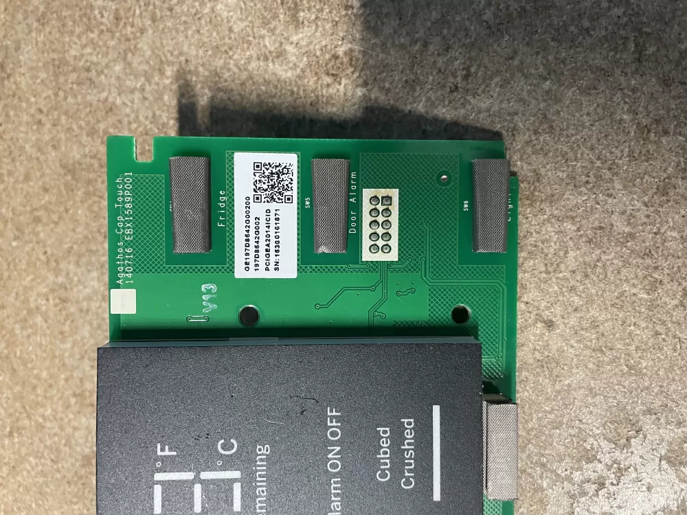 GE WR55X41025 197D8542G002 Refrigerator Control Board Dispenser AZ16934 | KM1495