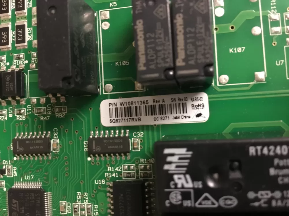 Whirlpool KitchenAid AP6023728 Refrigerator Control Board AZ21528 | NR105