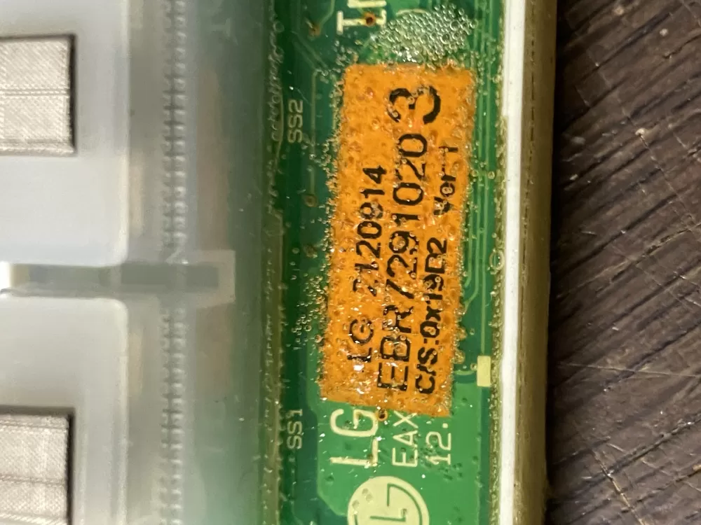 LG EBR72910203 Dishwasher Control Board AZ57593 | Wm2057