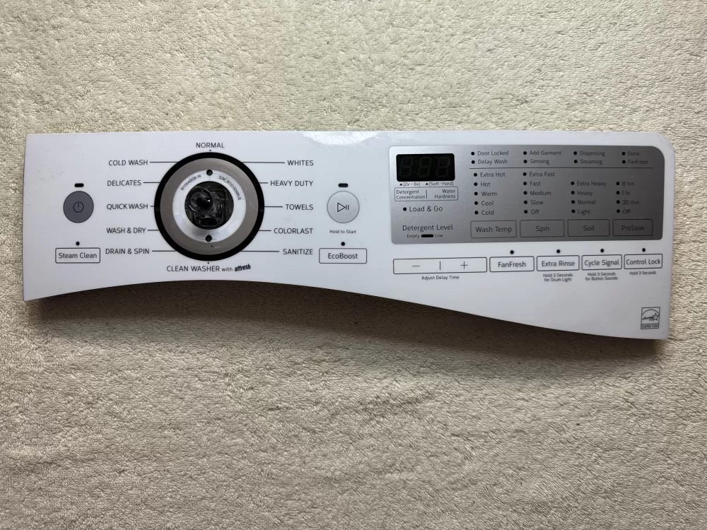Whirlpool W10640079 W10825111 W10911023 PS11769766 Washer Control Board Panel