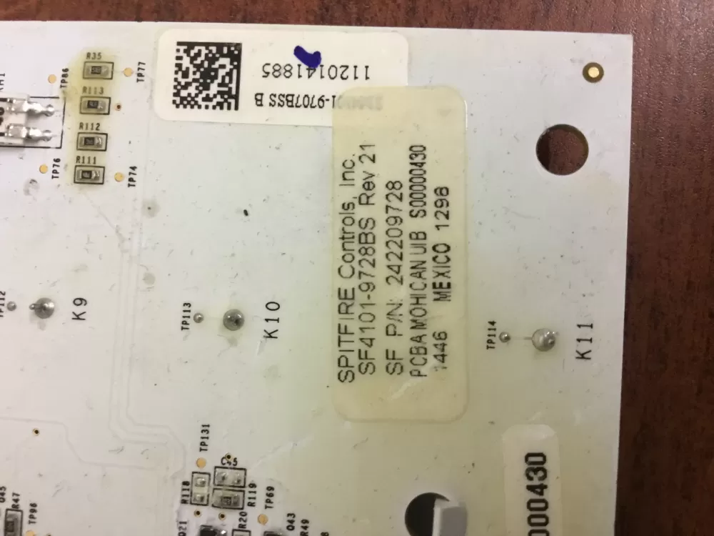 Frigidaire Refrigerator Dispenser Control Board 242209728 AZ33239 | NR109