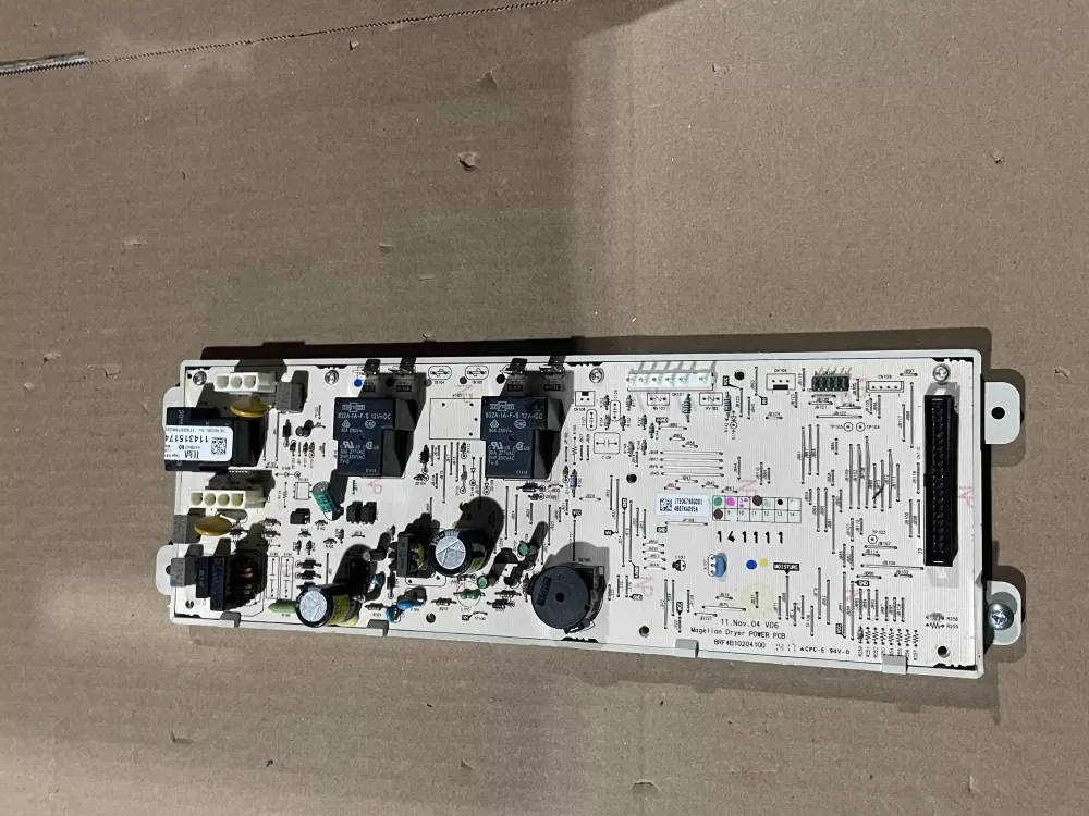 GE 175D6798G001 WE04M10011 Dryer Control Board