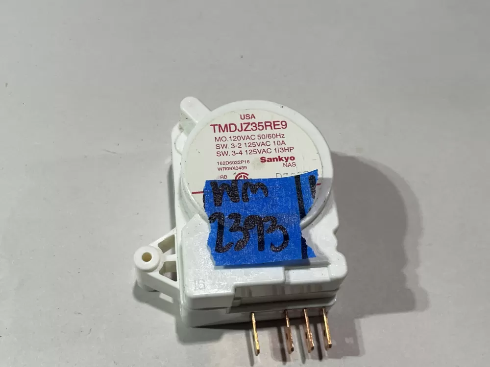 GE WR9X489 WR09X0489 162D6022P16 Refrigerator Defrost Timer AZ142301 | Wm2393