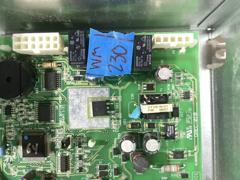 Whirlpool W10219462 W10121049 Refrigerator Control Board AZ163370 | Wm230