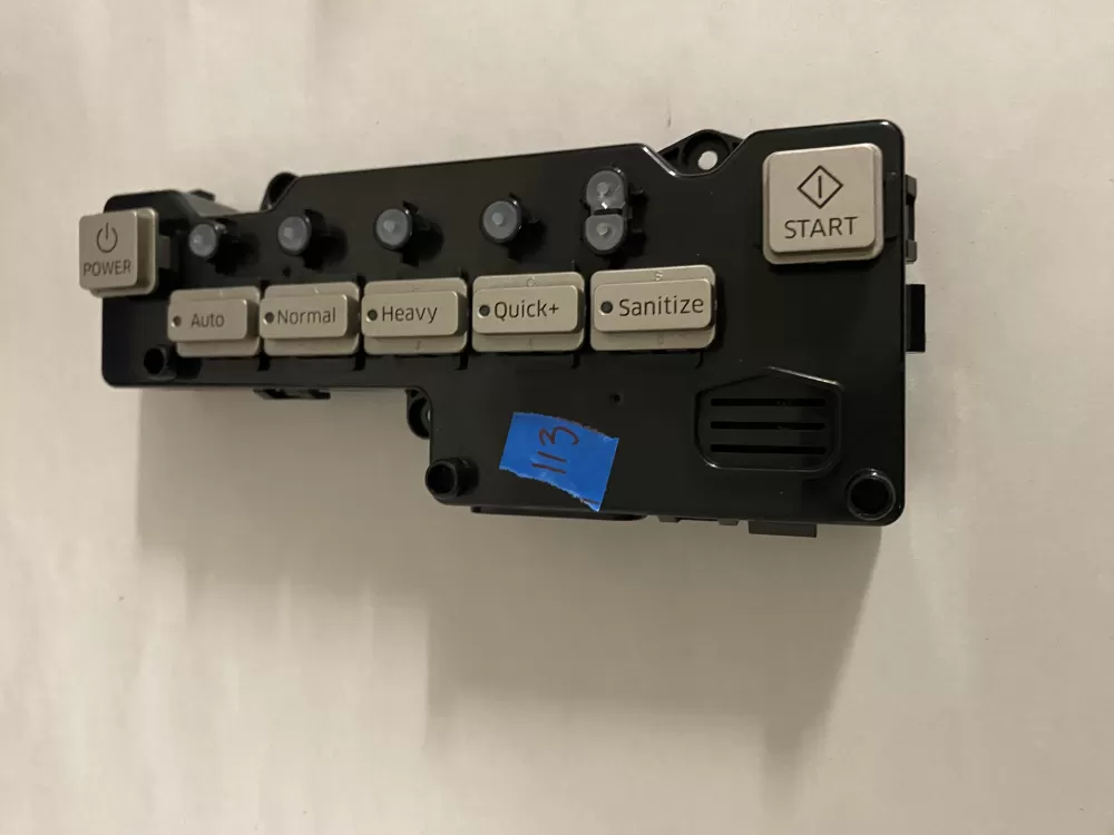 Samsung DD82 01248A Dishwasher Control Board AZ192707 | BK113