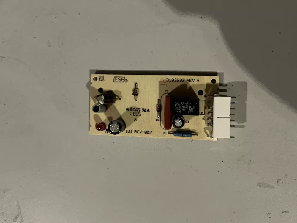 Whirlpool 3193682 Refrigerator Ice Optic Board