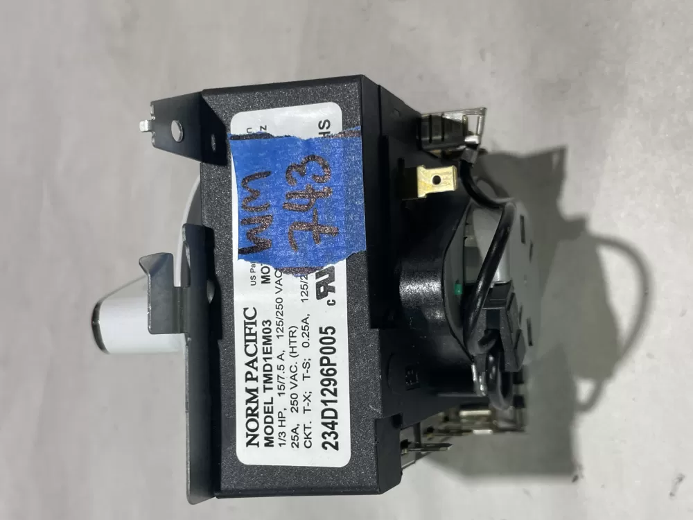 Hotpoint  General Electric WE4M364 WE4M533 Dryer Timer AZ149304 | Wm743