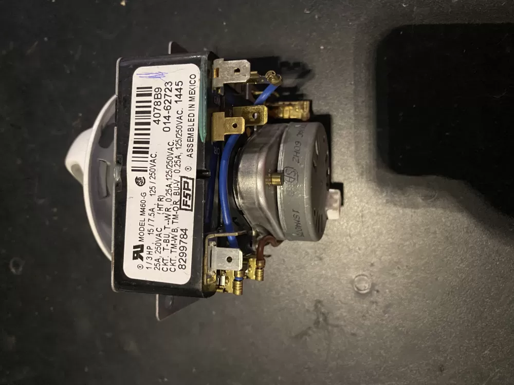 Whirlpool Kenmore WP8299784 AP6012590 8299784 909733 014-62723 PS11745800 Dryer Timer