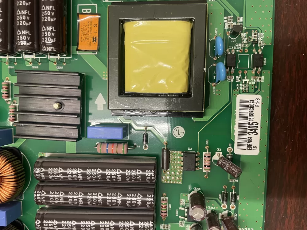 LG EBR78643405 CSP30020854 Refrigerator Control Board AZ30720 | KM293