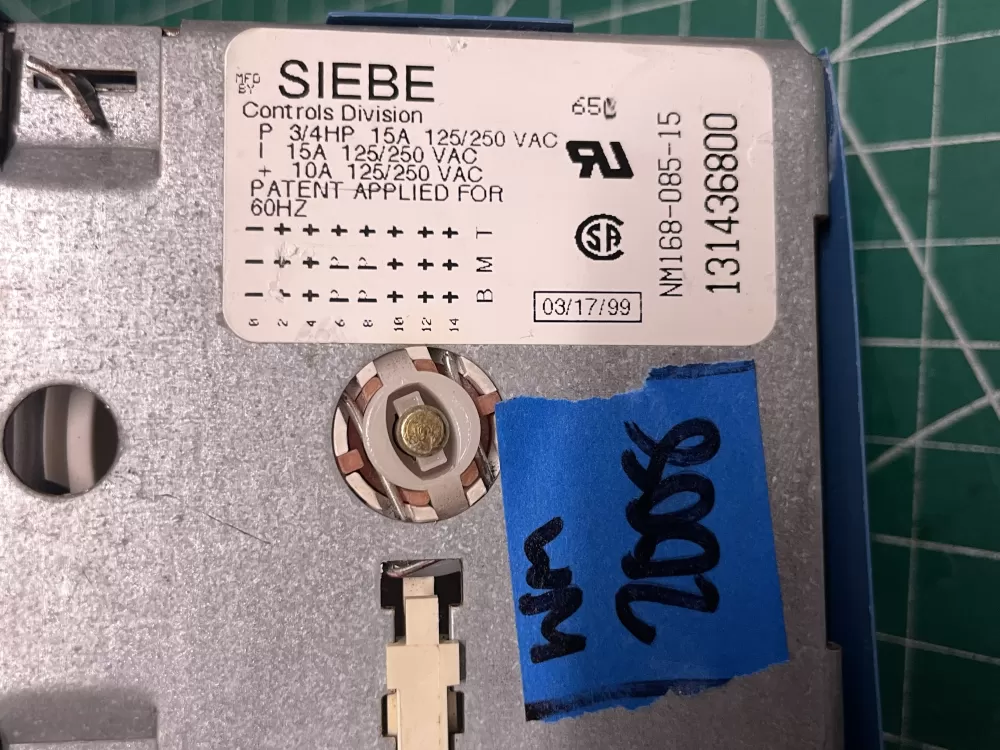 Frigidaire Westinghouse AP2106876 131436800 Washer Timer AZ210346 | Wm2007