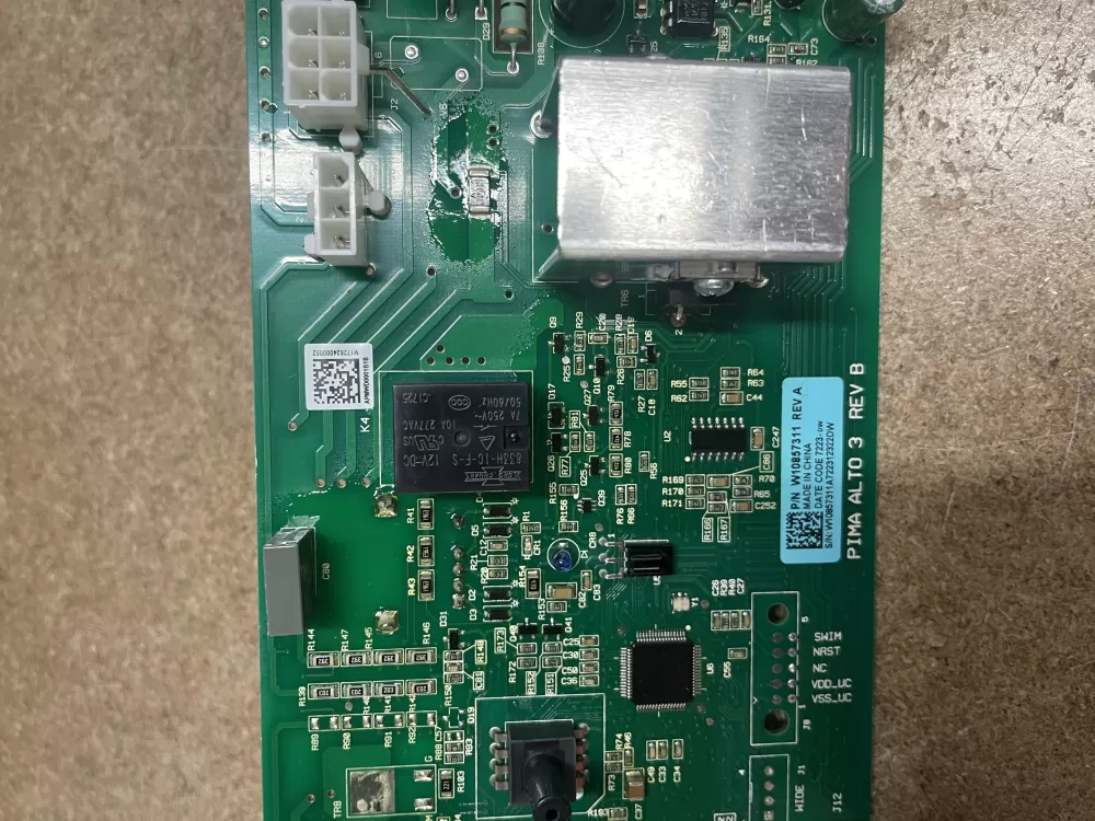 Maytag Whirlpool W10857311 Washer Control Board Rev AZ18831 | KM1203