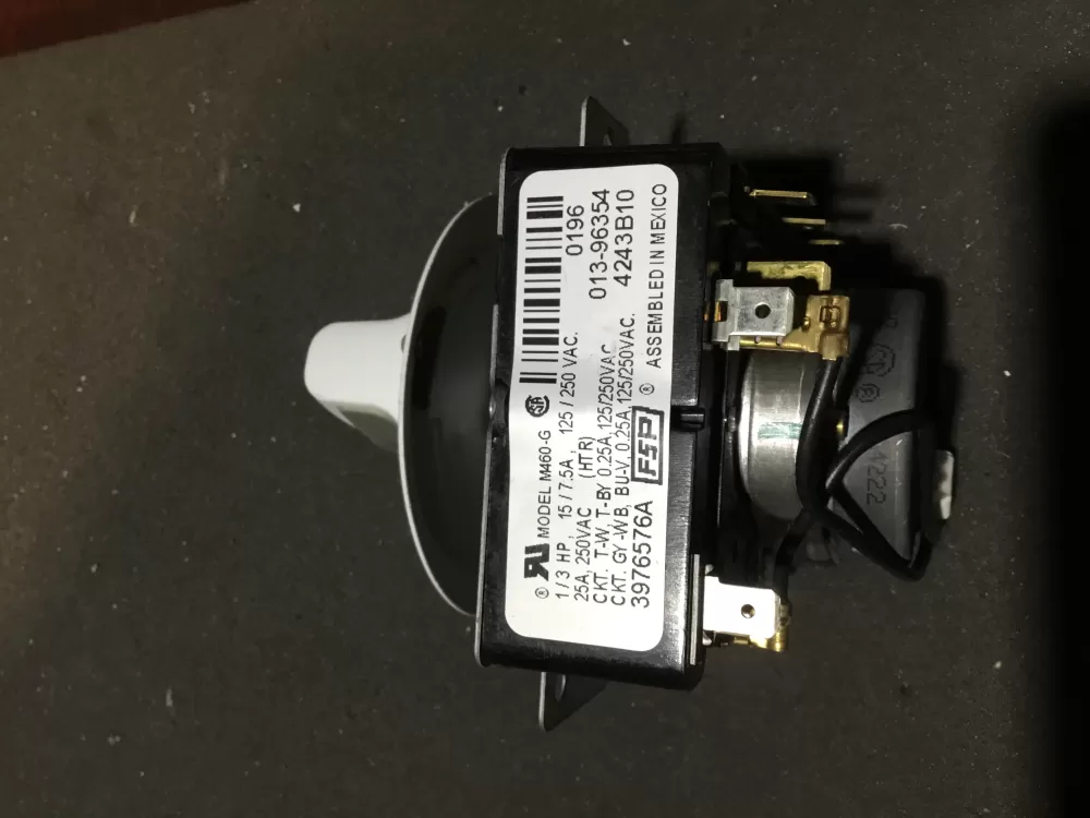 Kenmore 3406702A WP3976576 3406015 3406702 3976576 Dryer Timer AZ82243 | NR334